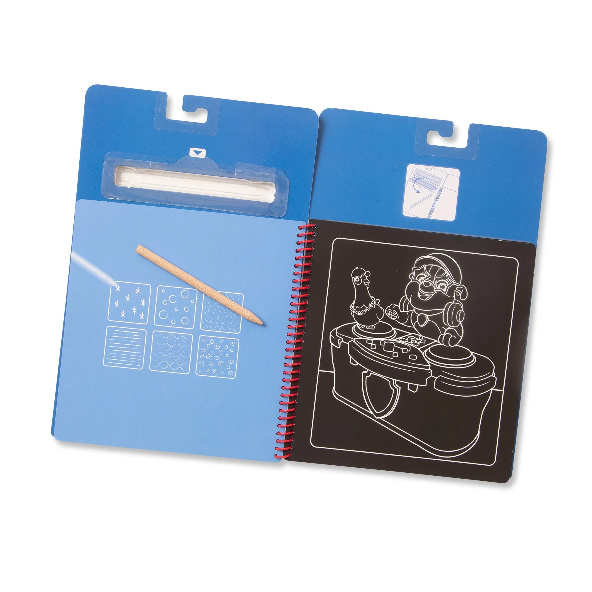 PAW Patrol Scratch Art Pad - Chase