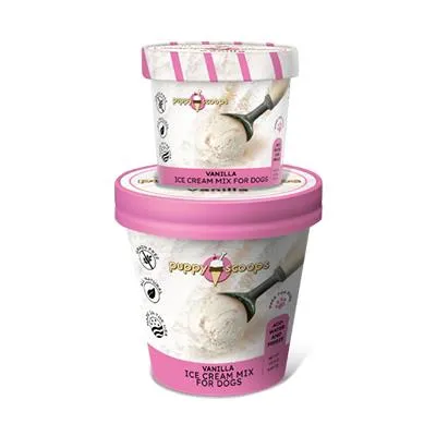 Puppy Scoops: Freezeless Ice Cream Mix for Dogs