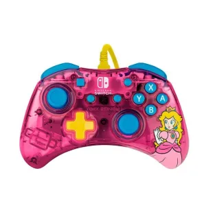 Rock Candy Switch Wired Controller - Princess Peach