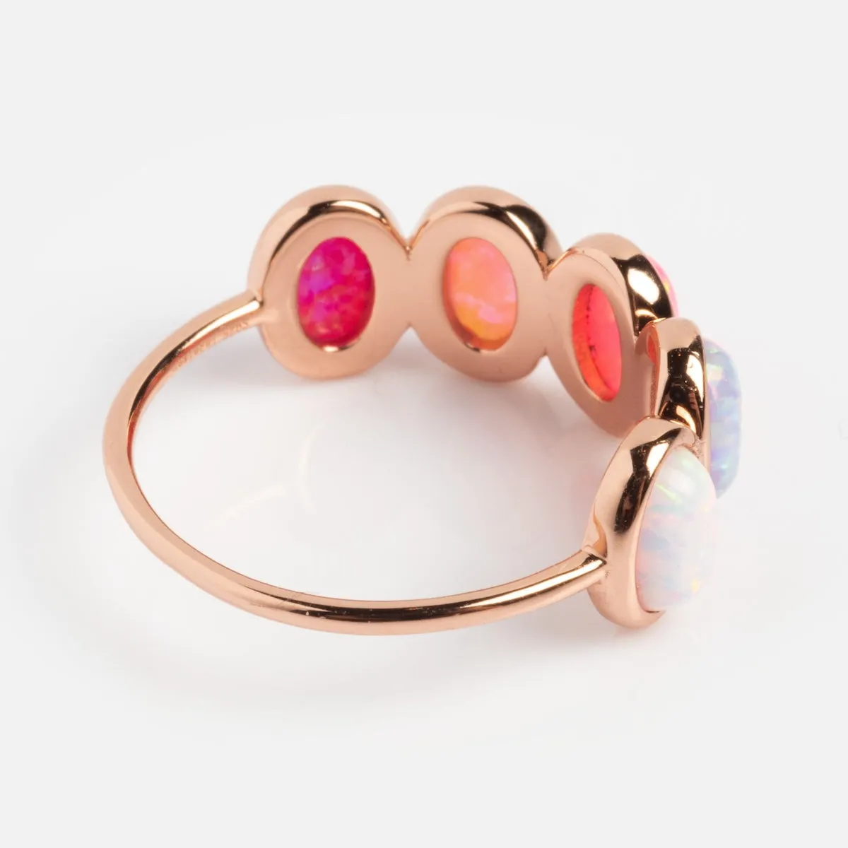 Rose Gold Opal Ombre Candy Band