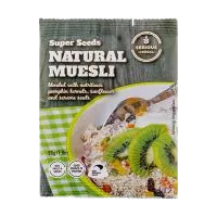 Serious Cereal Super Seeds Natural Muesli 55gm x 48