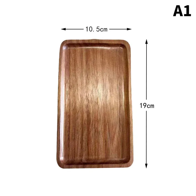 Solid Wood Tea Tray