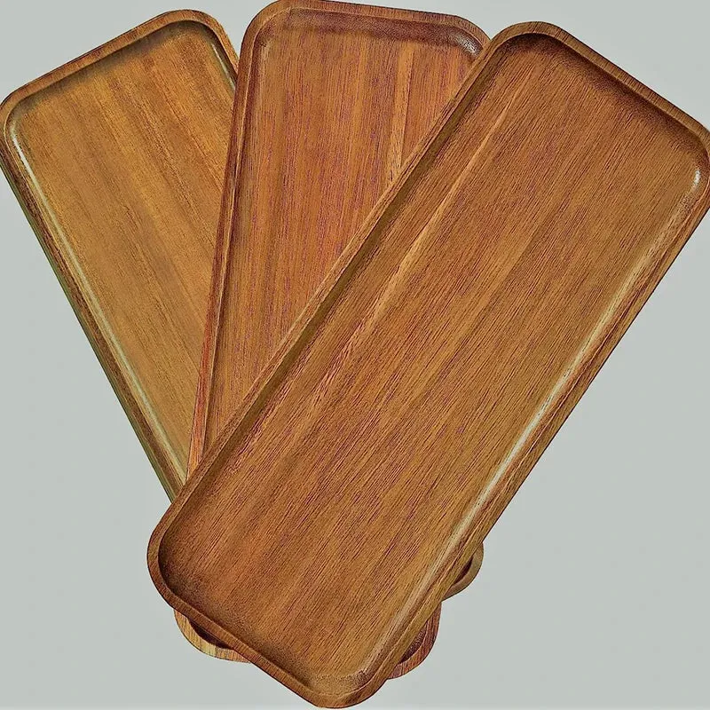 Solid Wood Tea Tray