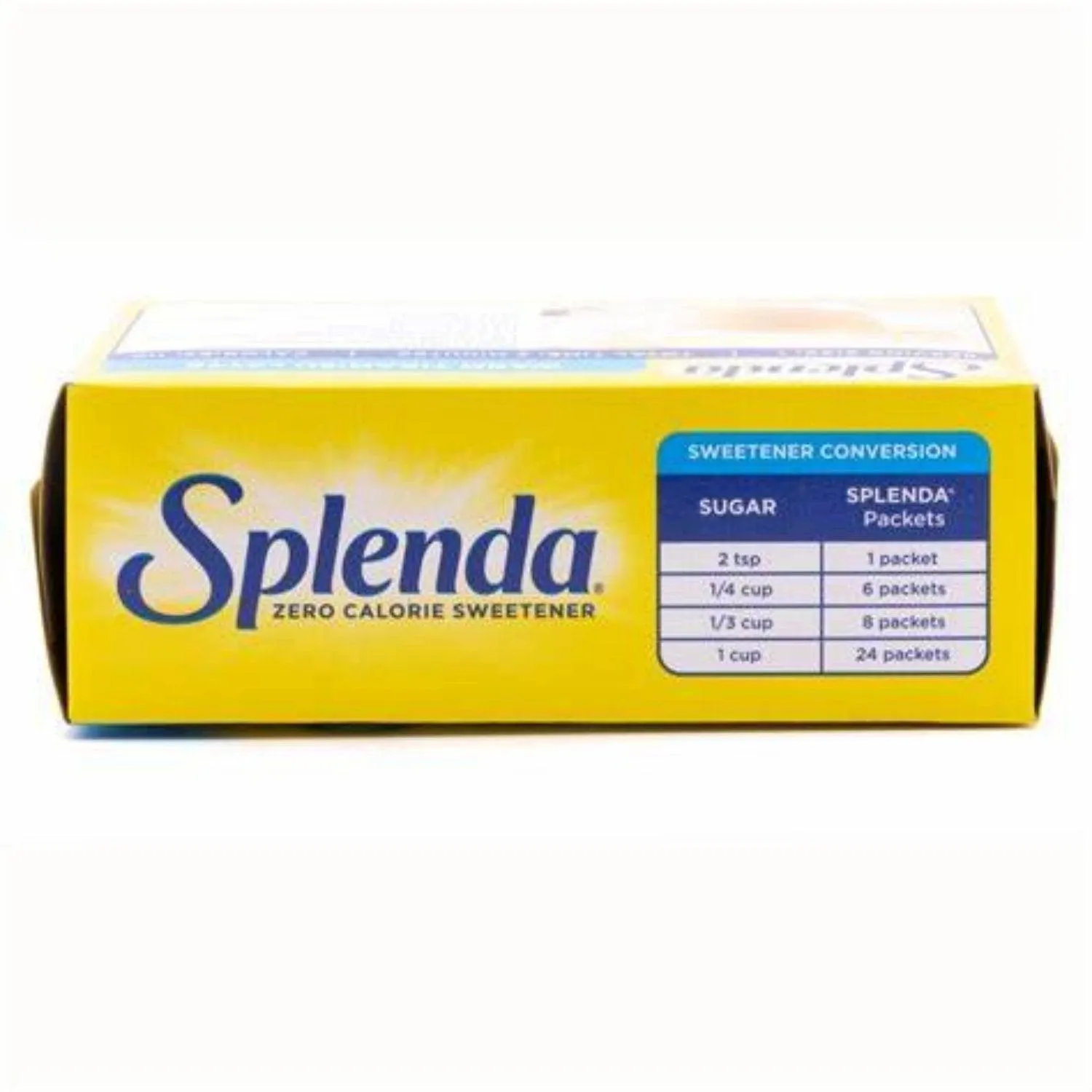 Splenda - Zero Calorie Sweetener, Single-Serve Packets - 200 Ct - 12 Pack