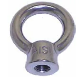 Stainless Steel Eye Nut Collared