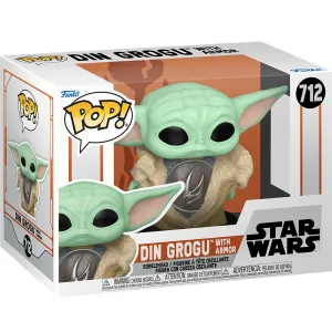 Star Wars: The Mandalorian Grogu (Armor) Funko Pop! Vinyl Figure #712