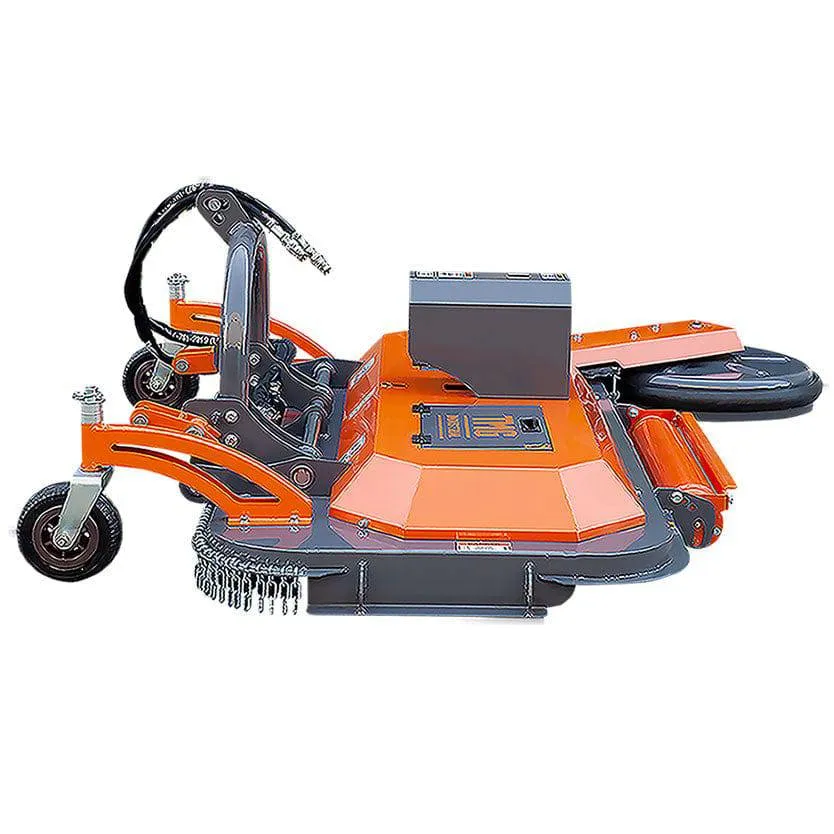 TMG Industrial 70” Offset Orchard Finishing Weeding Mower w/Swivel-Arm Disc Device, 3-Point Hitch, TMG-TMO70