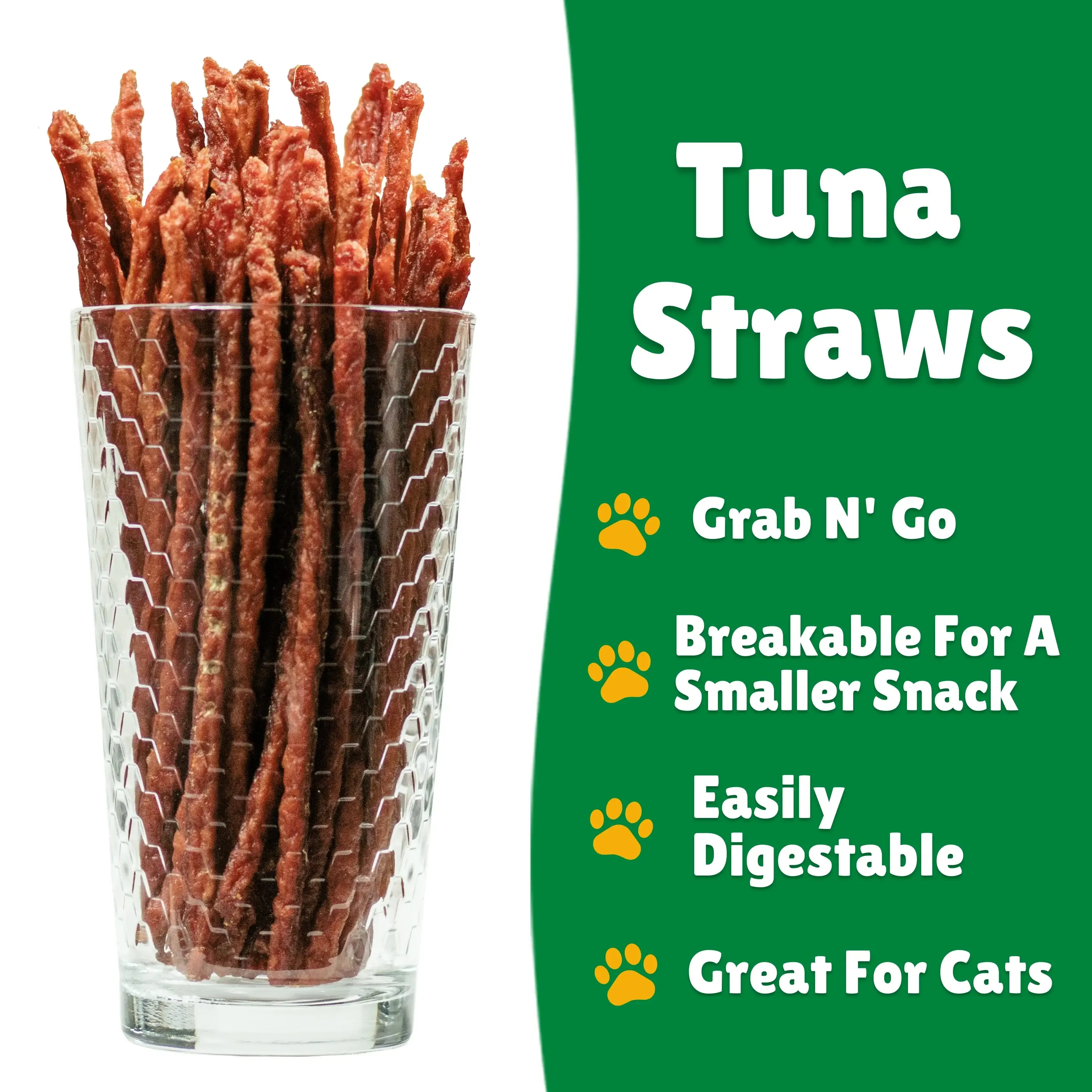 Tuna Straws - One (1) Pound Bulk