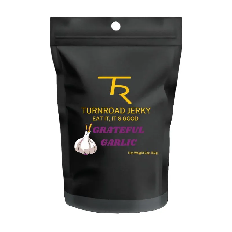 TurnRoad Beef Jerky - Grateful Garlic