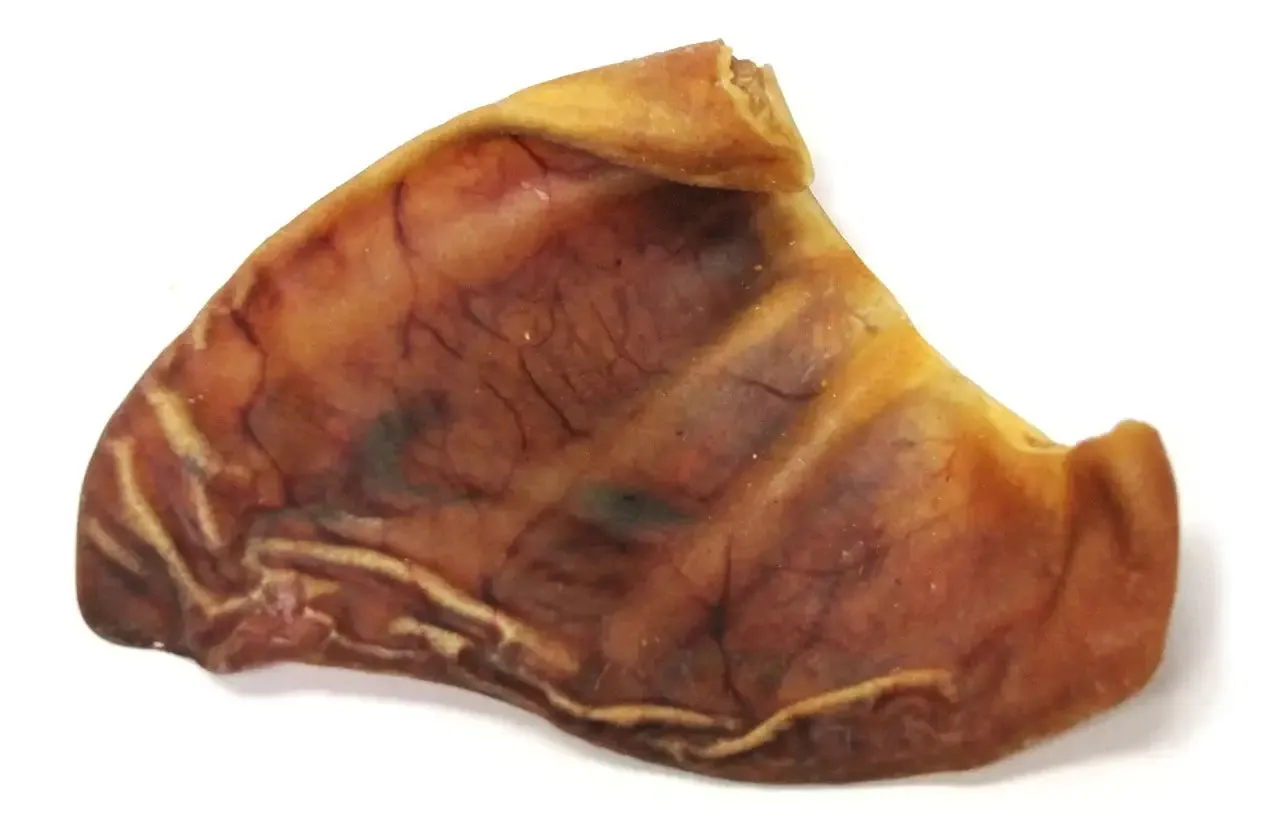 Whole Pig Ears for Dogs - All Natural Dog Treats (25/case)