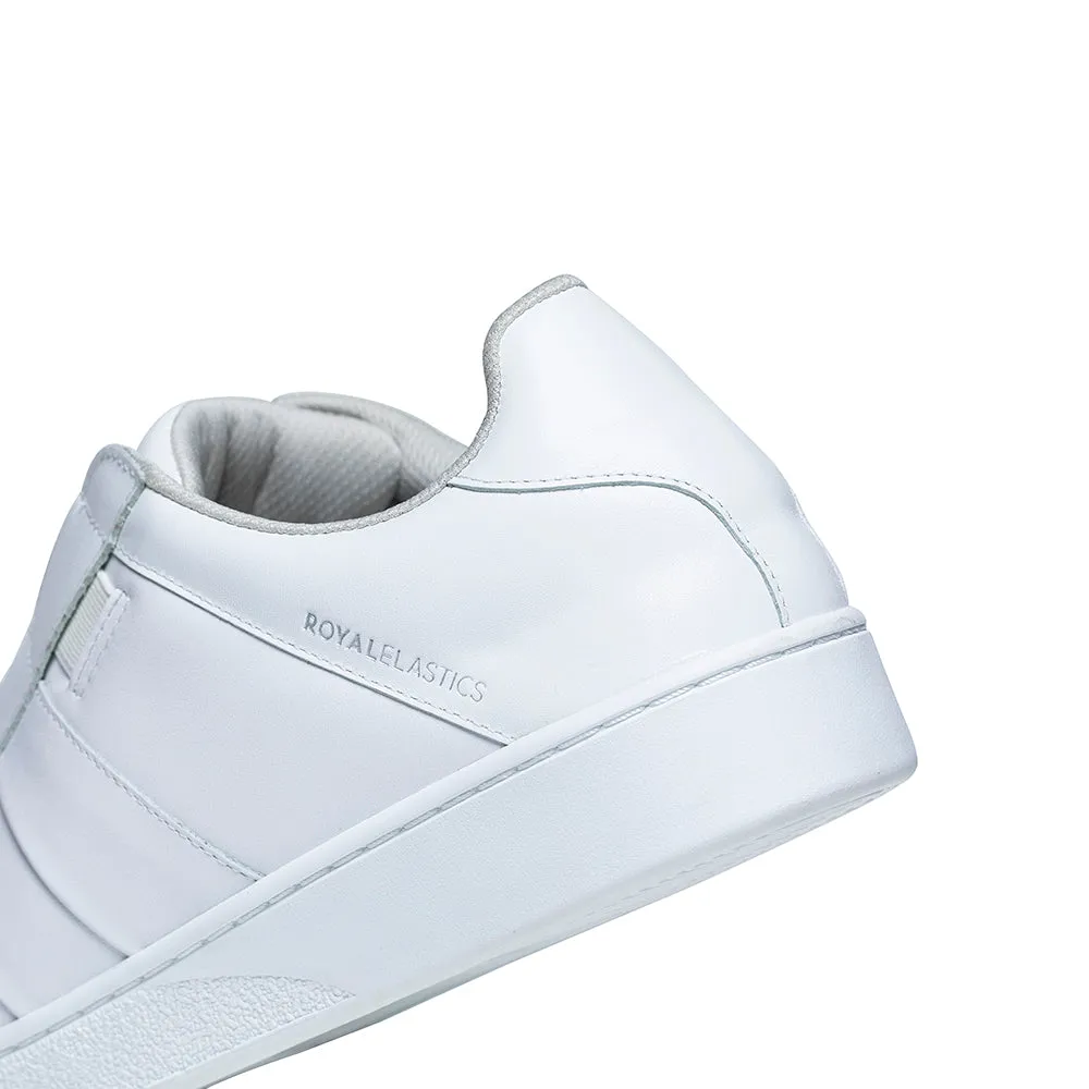 Women's Prince Albert White Leather Sneakers 91401-000